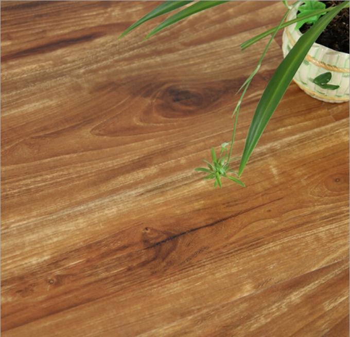 El suelo del tablón del vinilo del PVC que entrelaza con Unilin hace clic